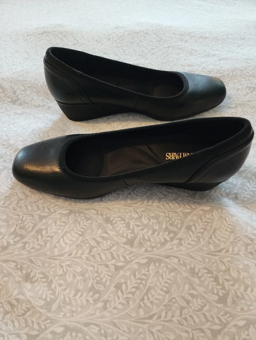 Dream Pairs Women's Wedge Closed Toe Low Heel Pumps Dress Shoes, Size 10 - Picture 15 of 15